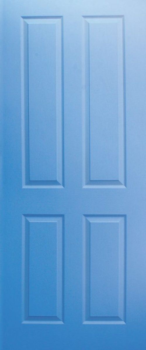 blue classic deisgn door