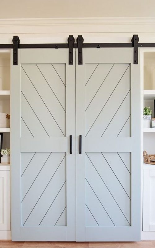 classic sliding barn door